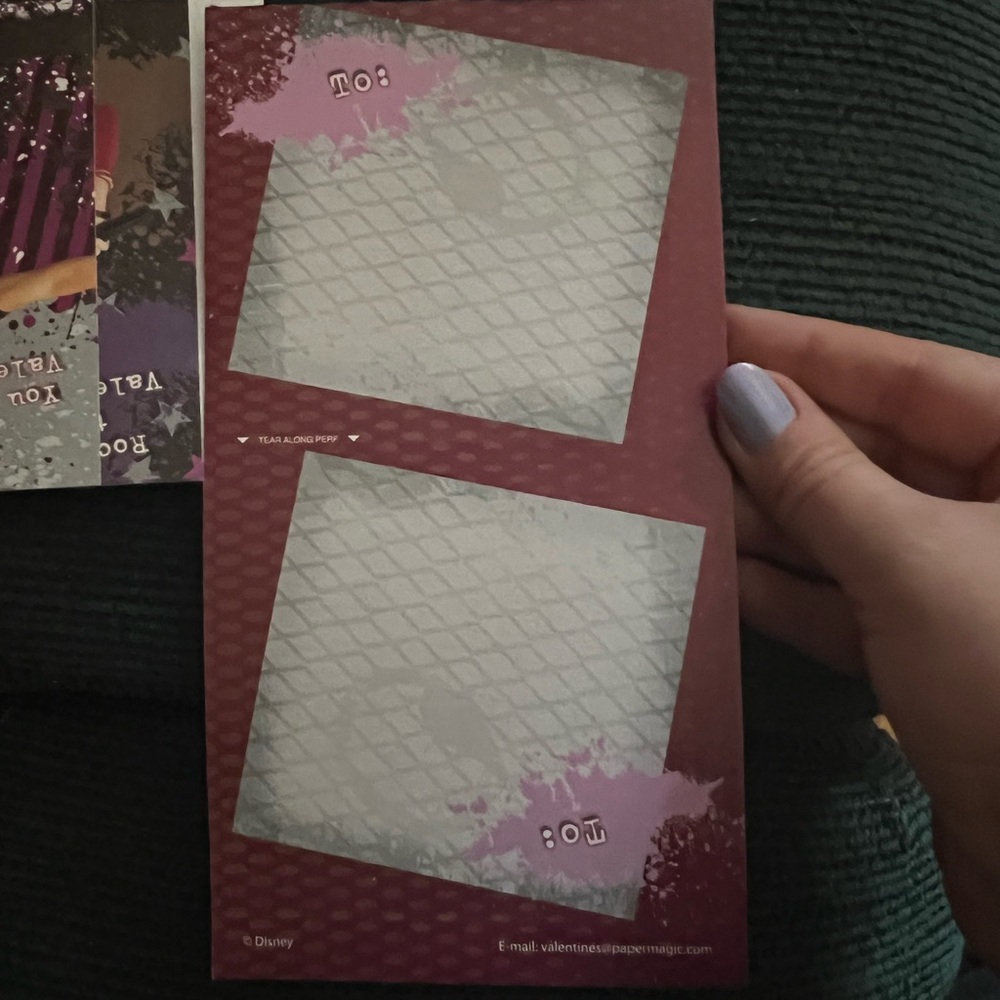 Camp Rock Valentine's Day Cards - Picture 2 of 4